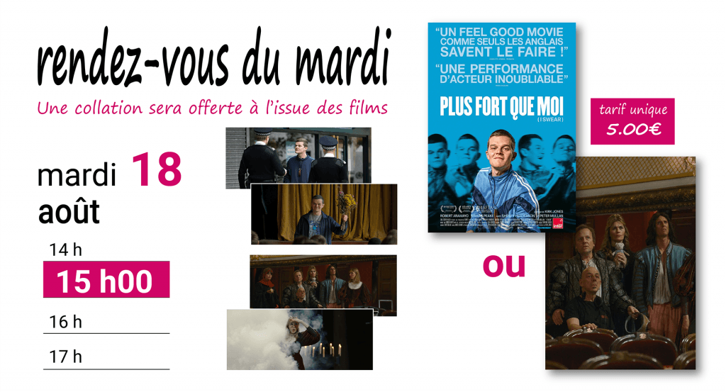 actualité Rdv mardi aout